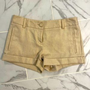 Gold shorts